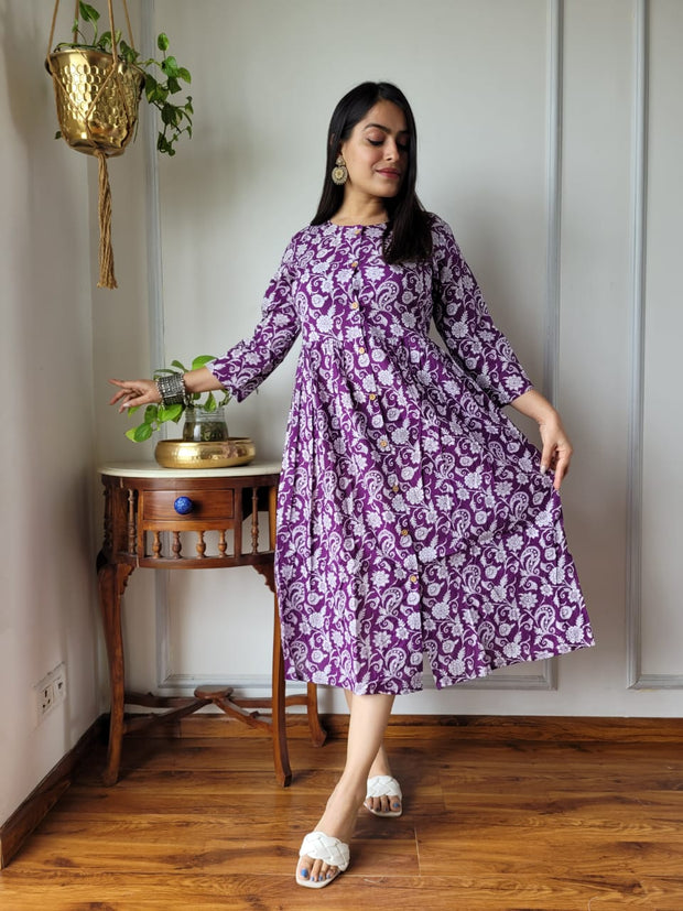 Women's One Piece Cotton Dress