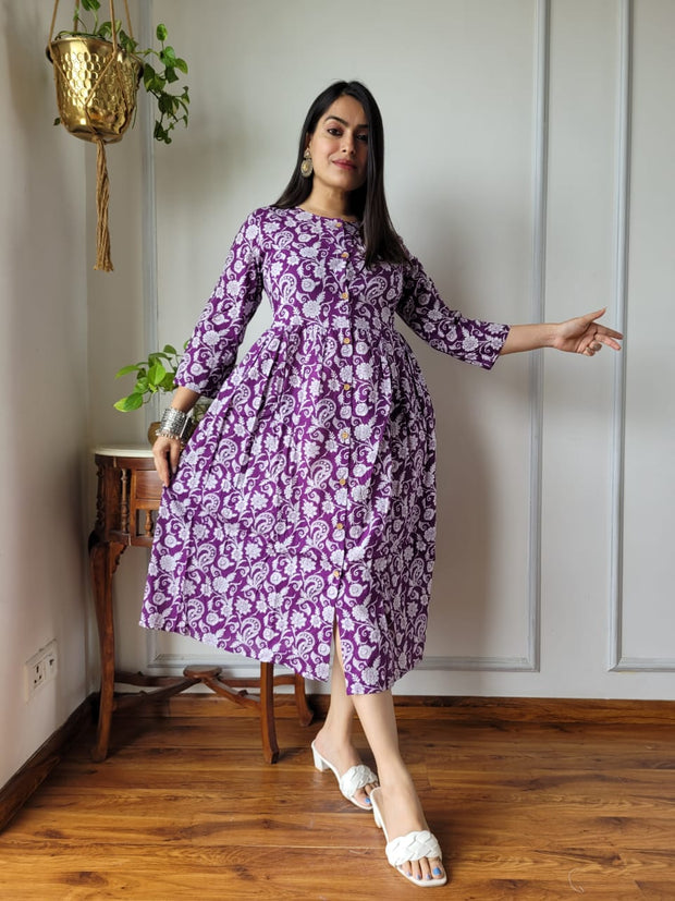 Women's One Piece Cotton Dress