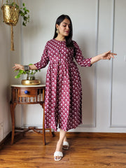Women's One Piece Cotton Dress