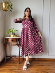 Women's One Piece Cotton Dress
