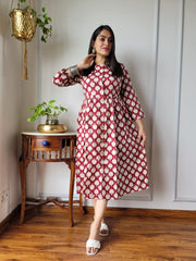 Women's One Piece Cotton Dress