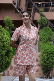 Cotton Short Co-Ord Set for Women