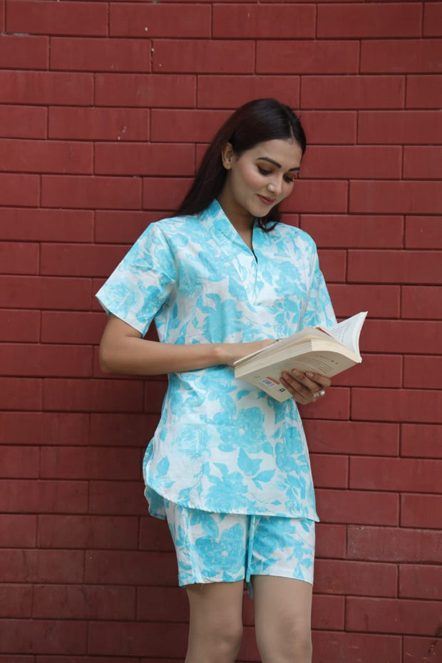 Cotton Short Co-Ord Set for Women